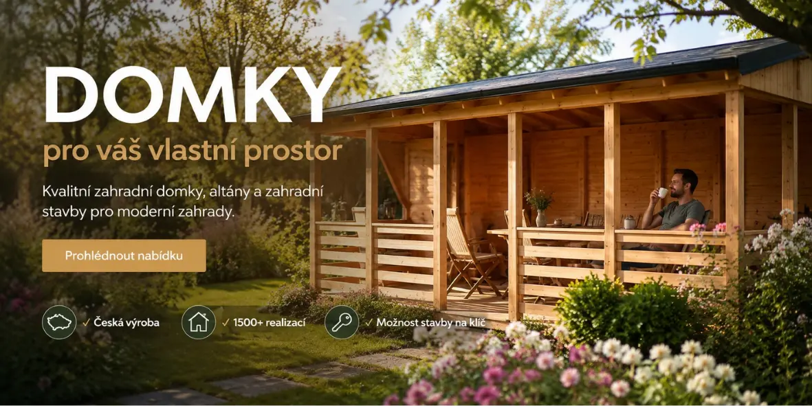 Domky pro váš vlastní prostor