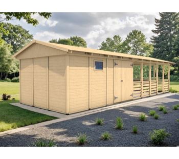Zahradní altán Herold A3399 DX (14,1 + 17,4 m2) (5)