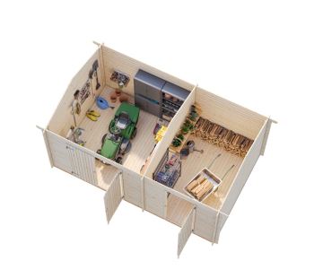 ZAHRADNÍ DOMEK Jari 14,5 m2 (2)