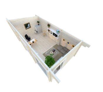 ZAHRADNÍ DOMEK Heidi 19,7 m2 (8)