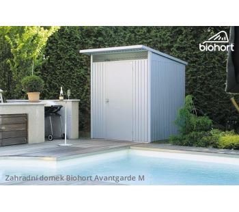 Biohort Zahradní domek AVANTGARDE A4, šedý křemen metalíza (8)