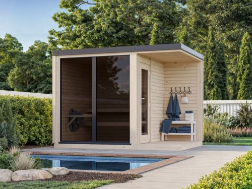 Sauna Sarah 3,8 + 2,1 m2