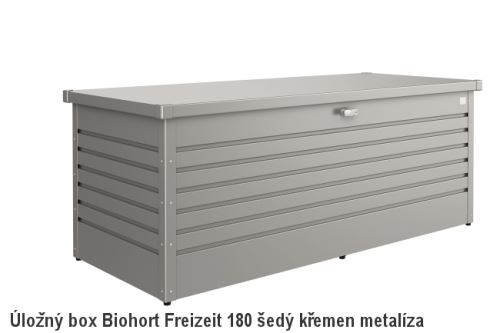 Biohort Úložný box FreizeitBox 180, šedý křemen metalíza