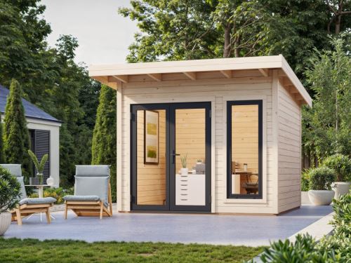 Zahradní domek Aurelia 8,4  m2 (hliníková okna a dveře)