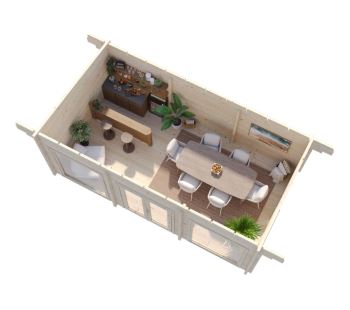 ZAHRADNÍ DOMEK Heidi 19,7 m2 (10)