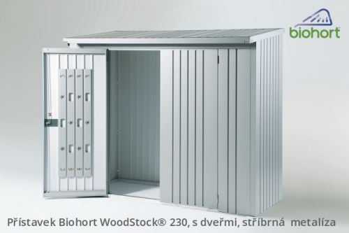 Biohort Dveřní set WoodStock® 230, tmavě šedá metalíza