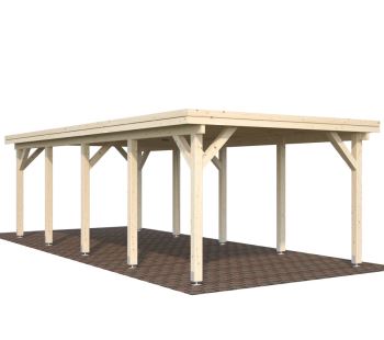Přístřešek na auto Karl 23,1 m2 (3)