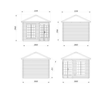 ZAHRADNÍ DOMEK  Melanie 7,0  m2 (3)