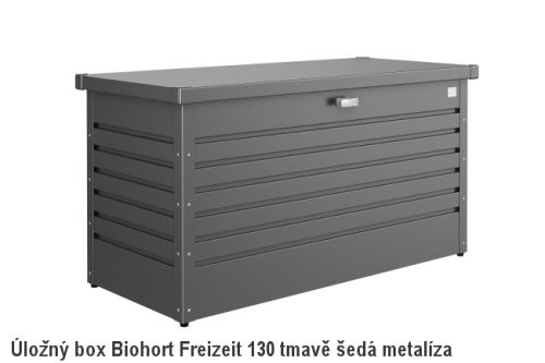 Biohort Úložný box FreizeitBox 130, tmavě šedá metalíza