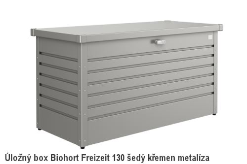 Biohort Úložný box FreizeitBox 130, šedý křemen metalíza