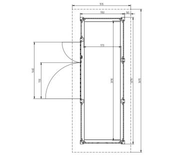 Zahradní domek HEROLD P3311a 3,76  m2 (3)