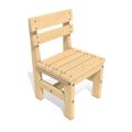 Dřevěná židle Zuzana 55 x 53,5 x 88 cm -  bez impregnace