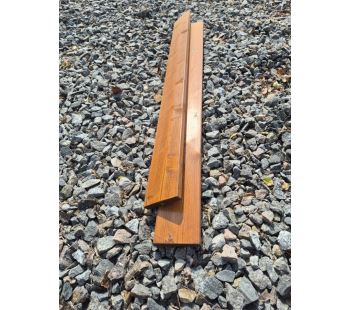 Plotovka dřevěná 18 x 95 x 1000  mm - severský smrk, kvalita AB - finální nátěr Zlatý dub