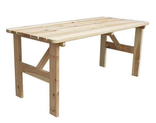 VIKING zahradní stůl dřevěný PŘÍRODNÍ - 200 cm